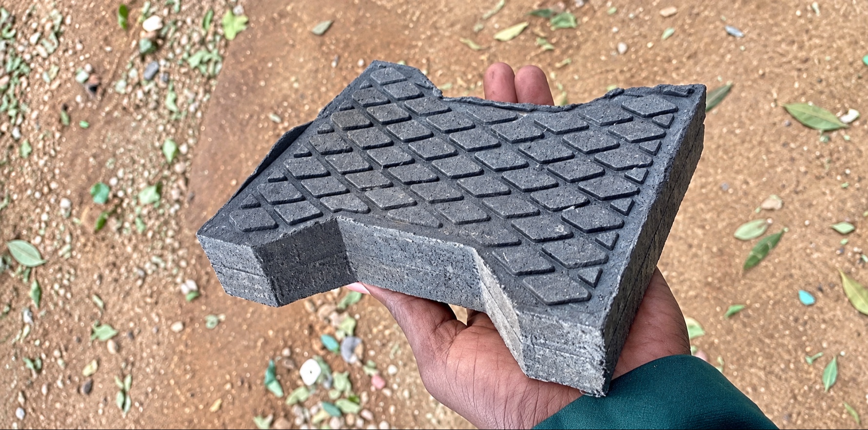 Sand Double T (H-type) Eco-pavers