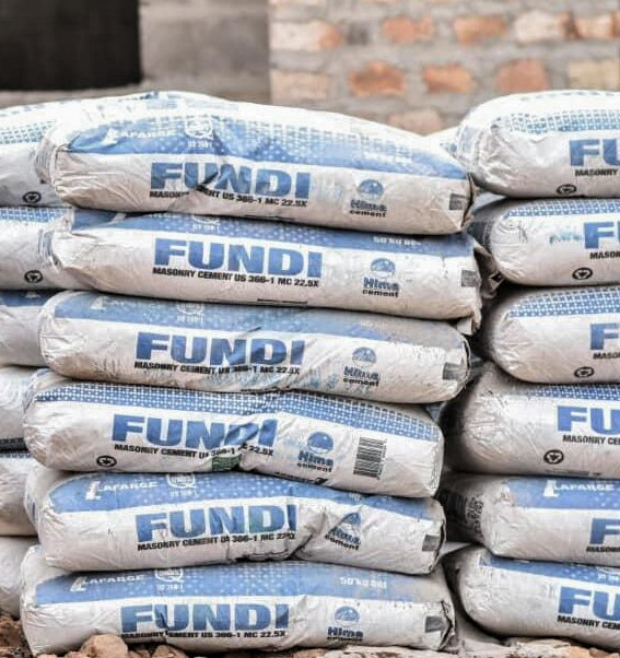 Best Building Construction Materials for Sale in Uganda - Fundi Masonry Cement