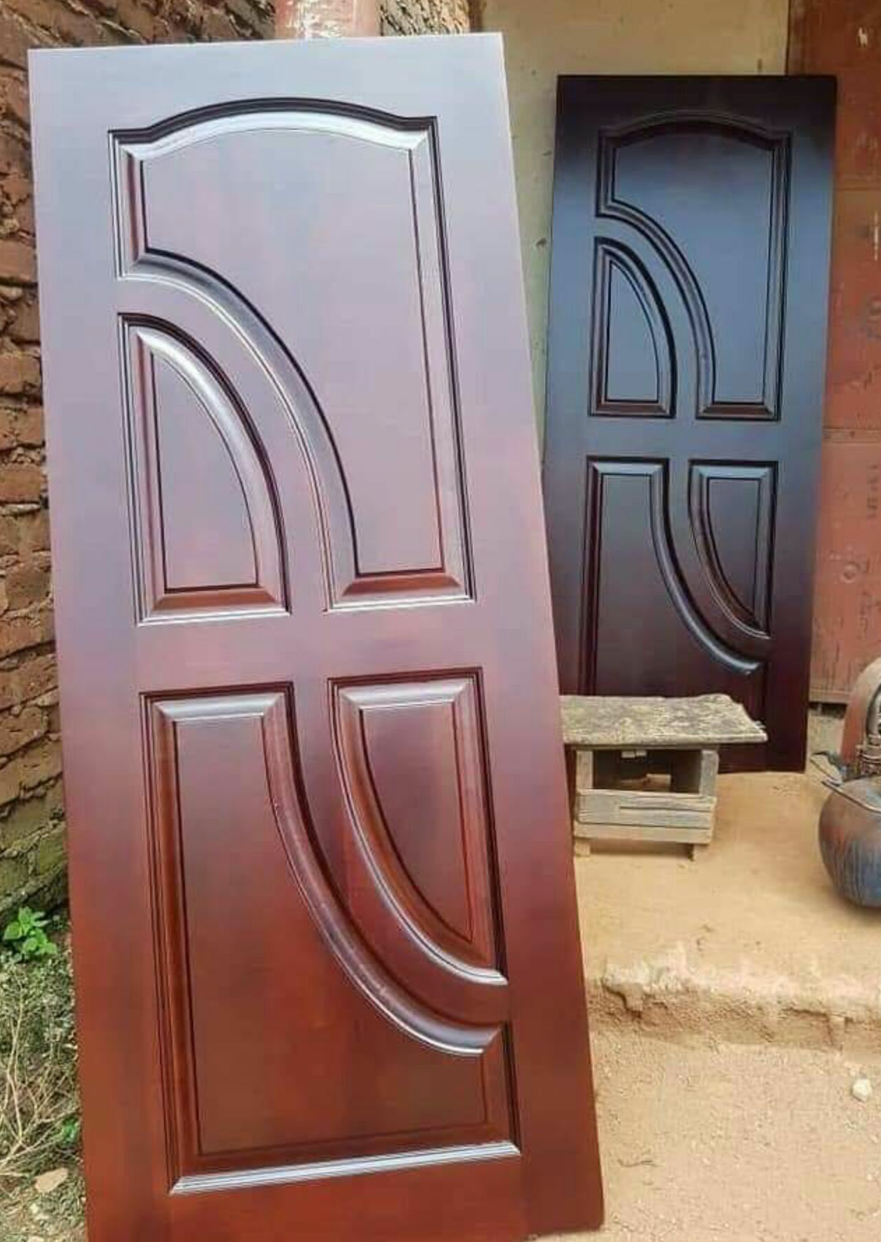 Mahogany hardwood Panel Door