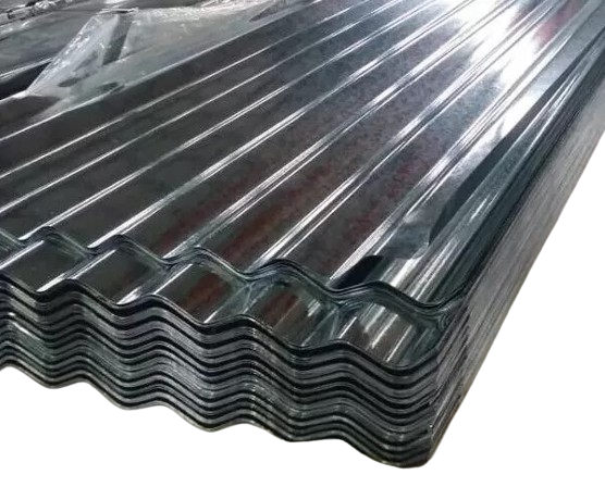 Latest Building Materials on Zzimba Online - Roofings AZED Silver Corrugated iron sheets
