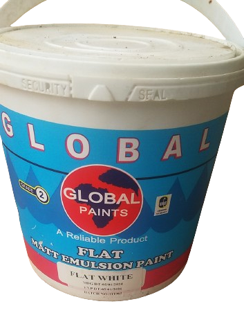 Latest Building Materials on Zzimba Online - Global Flat White Paint