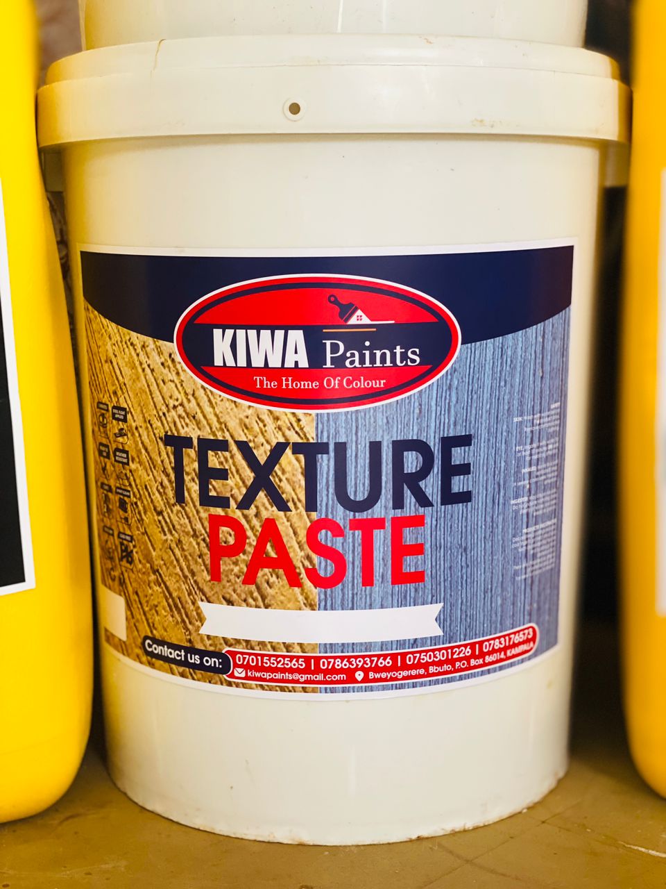 Best Building Construction Materials for Sale in Uganda - Kiwa Paints Texture paste