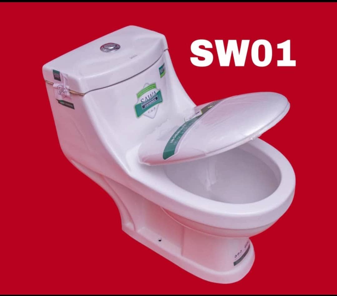 Best Building Construction Materials for Sale in Uganda - SAWA one piece Toilet